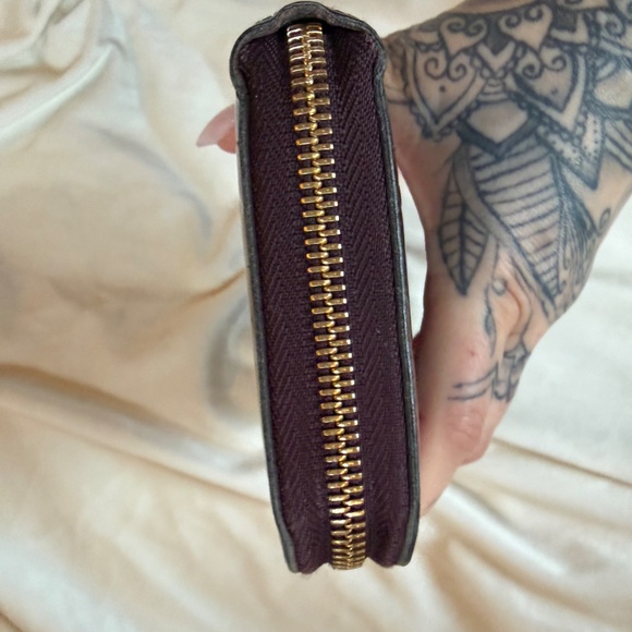 Louis Vuitton Vernis Zippy Wallet Burgundy Patent Leather - Picture 3 of 9